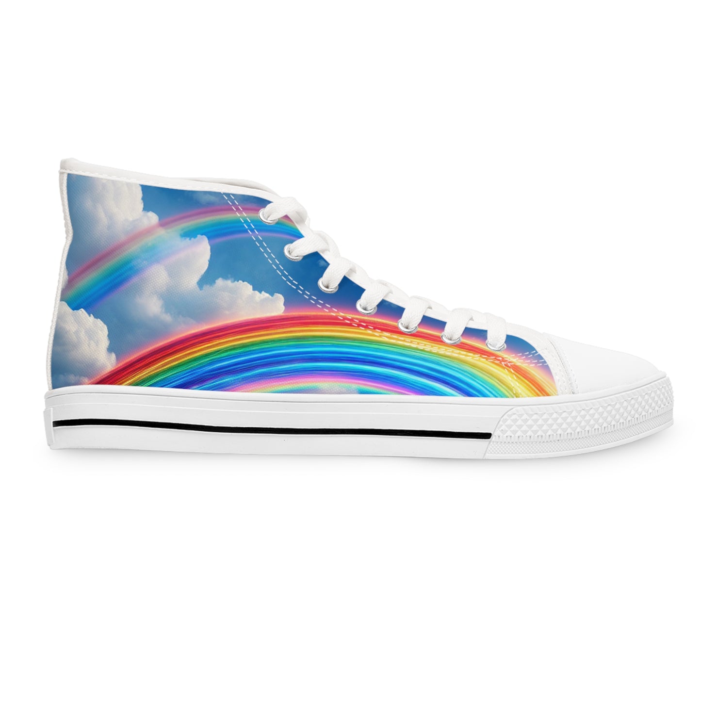 Rainbow Journey High Top Sneakers