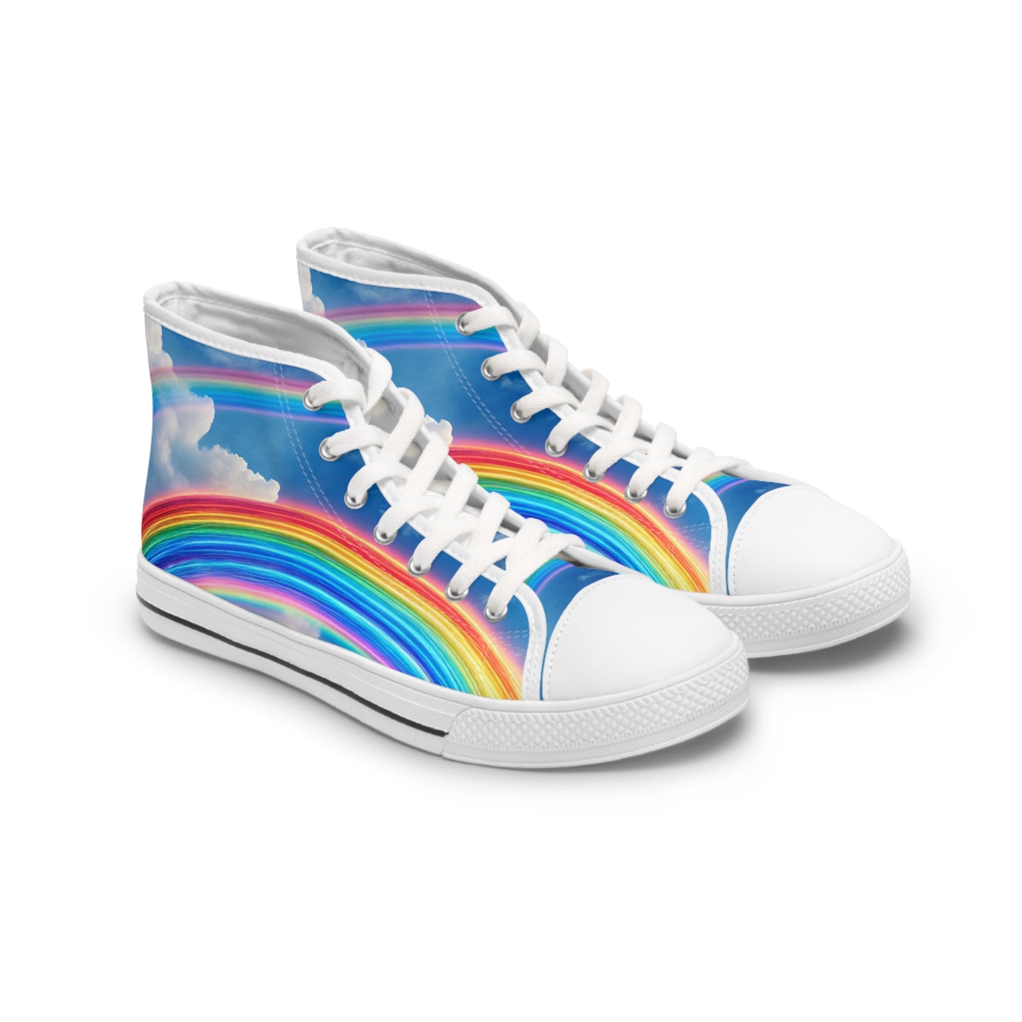 Rainbow Journey High Top Sneakers