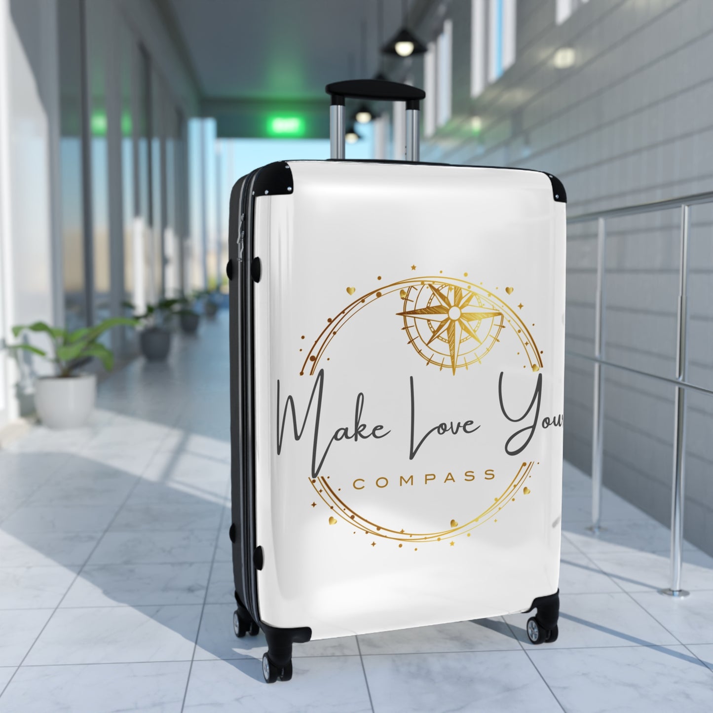 The Original Make Love Your Compass - Suitcase Collection